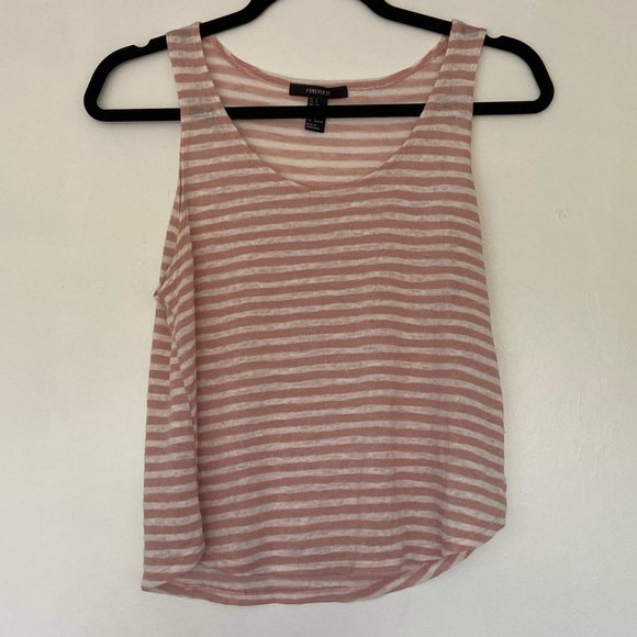 Forever21 striped tank top - Picture 1 of 4